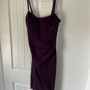 Purple/plum Stop Staring! Midi dress